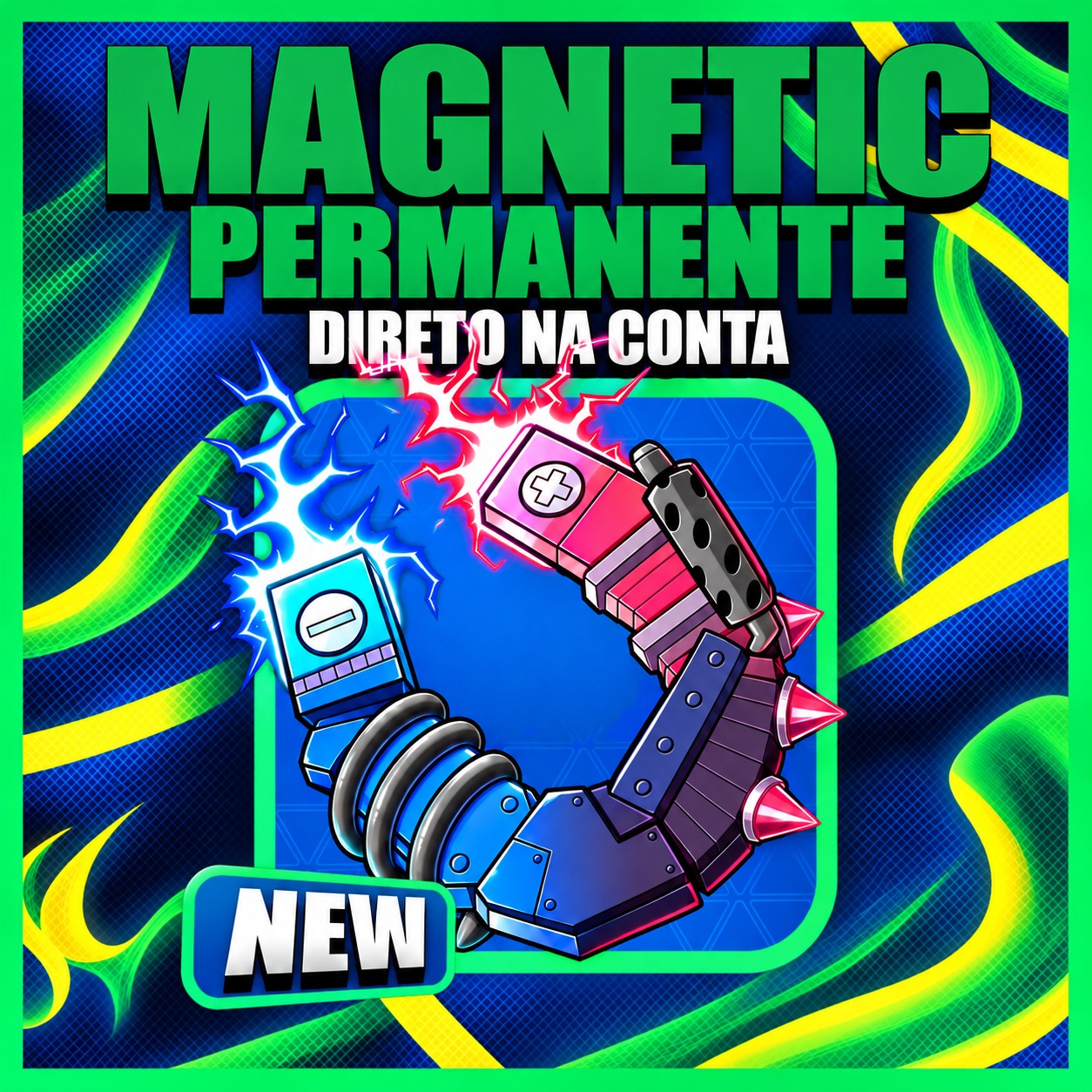 『 🧲 』 MAGNETIC PERMANENTE + DIRETO NA CONTA